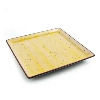 Porceletta Hp Decore Square Plate 14X14Cm 08-1555Dy