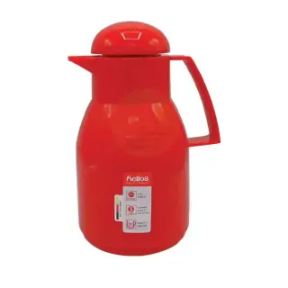 هيليوس فراغ إبريق العادية الأحمر 1.0Lt