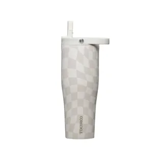 Corkcicle Gocup XL with Straw 887 ml Checkerboard
