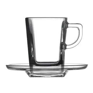 Pasabahce Coffee Cup Carre Espresso 6-Piece Set