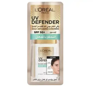 Loreal Sunscreen Uv Def Shine Cont 50Ml
