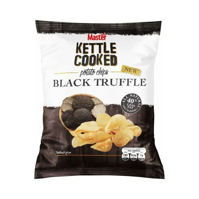 MASTER CHIPS KETTLE CKD BLK TRUFFLE 170G
