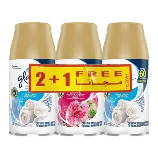 Glade Automatic Refill Air Freshener 269mlx3 Pieces