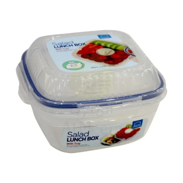 Lock & Lock Lunch Box Salad with Tray 950 ml 1 Piece