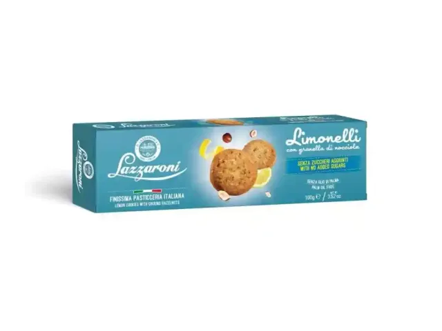 Lazzaroni Limonelli Sf Lmn hazelnut 100G