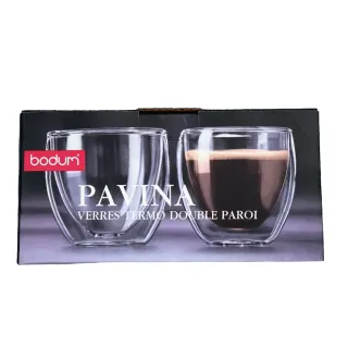 Bodum Pavina Double-Wall Glass 250 ml 2 pcs