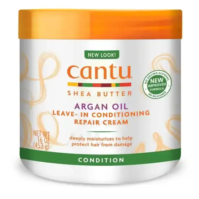 Cantu Argan Oil Leave In Conditioning Repair Cream 473g