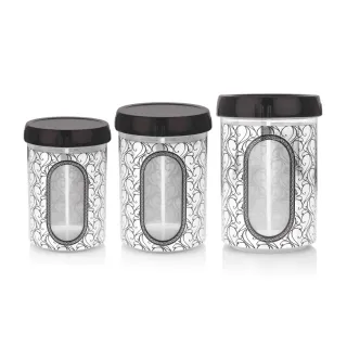 Asian Blossom Airseal 3 pcs Jar Set A881