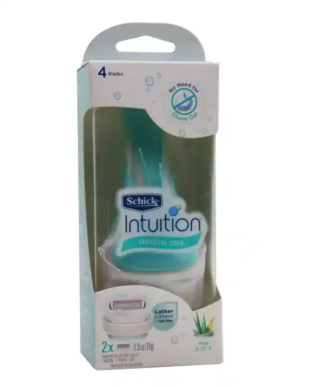 SCHICK SHAVING RAZOR INTUITION