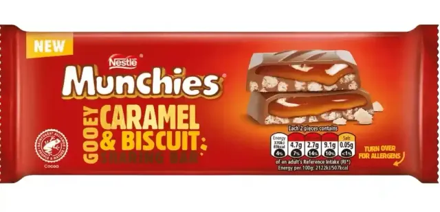 Nestlé Munchies Gooey Caramel & Biscuit 87 g