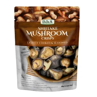 DJ&A SHIITAKE MUSHROOM CRISPS 30G