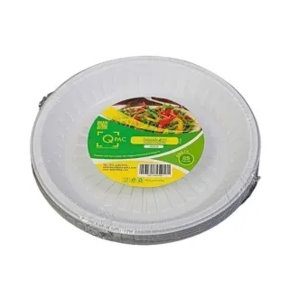 Qstar Plastic Round Plate 7 Inch