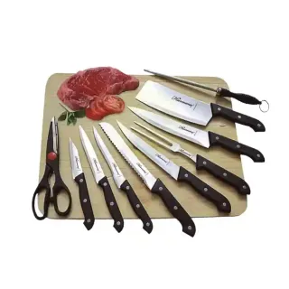 HARMONY Knife Set with Cutting Board 11pc