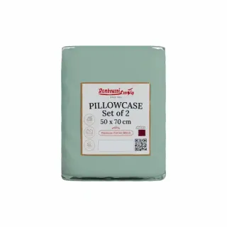 RANKO PILLOWCASE 2S SET PISTACO 50X70CM