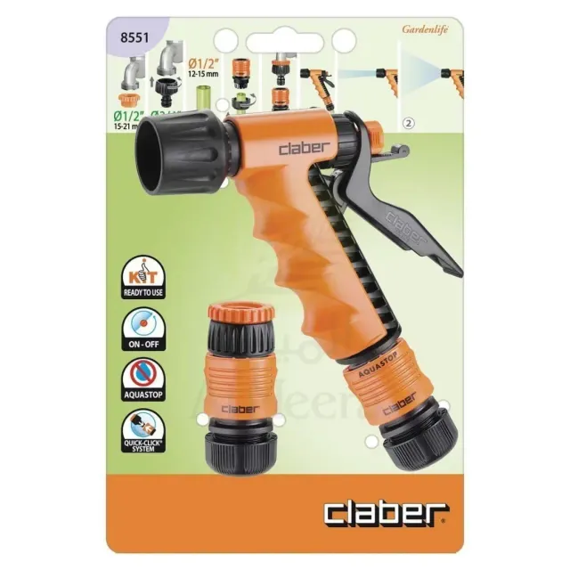 Claber Starter Set with Ergo Pistol 8551