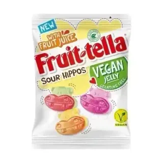 Fruittella Gelatine Free Sour Hippos 150 g
