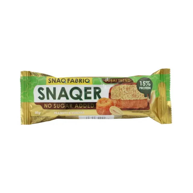 Snaq Fabriq Snacker Bar Peanut & Kunafa 55g