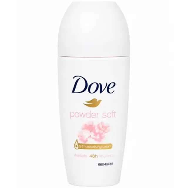 DOVE POWDER SOFT DEO ROLL ON 50ML