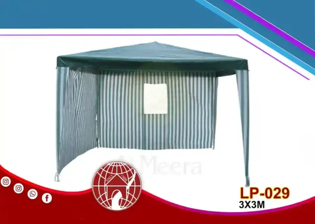 Fanar Pop Up Gazebo 3X3M with Panels Lp029