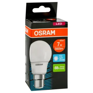 Osram LED Eco Bulb B22 7W 560lm Daylight