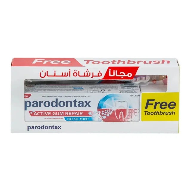 Parodontax Gum Repair Toothpaste 75ml+Toothbrush Special Price
