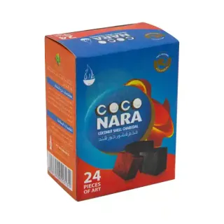 Coco Nara Coconut Shell Charcoal 24 Pcs