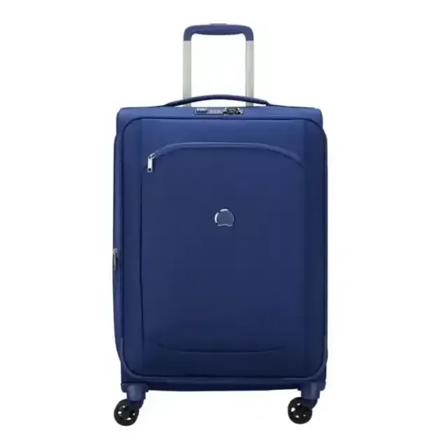 Delsey Montmartre Air 2.0 Blue Soft Trolley, 55cm