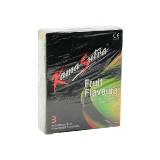 Kama Sutra Condom Fruit Flavors 3S