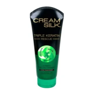 Cream Silk Conditioner Triple Keratin Ultimate Hair Fall Defiance 340ml