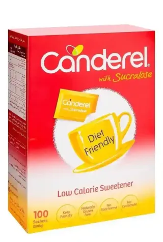 Canderel Sucralose Low Calorie Sweetener, 100 Sachets, 200g