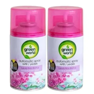 Green World Auto Refill Air Freshener 250mlx2 Pieces Special Price