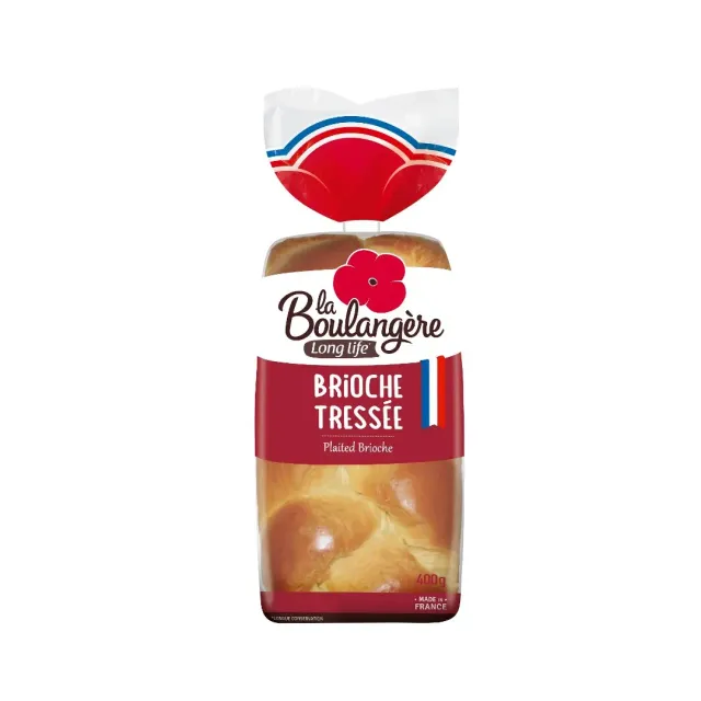 La Boulangère Plaited Brioche Loaf 400g