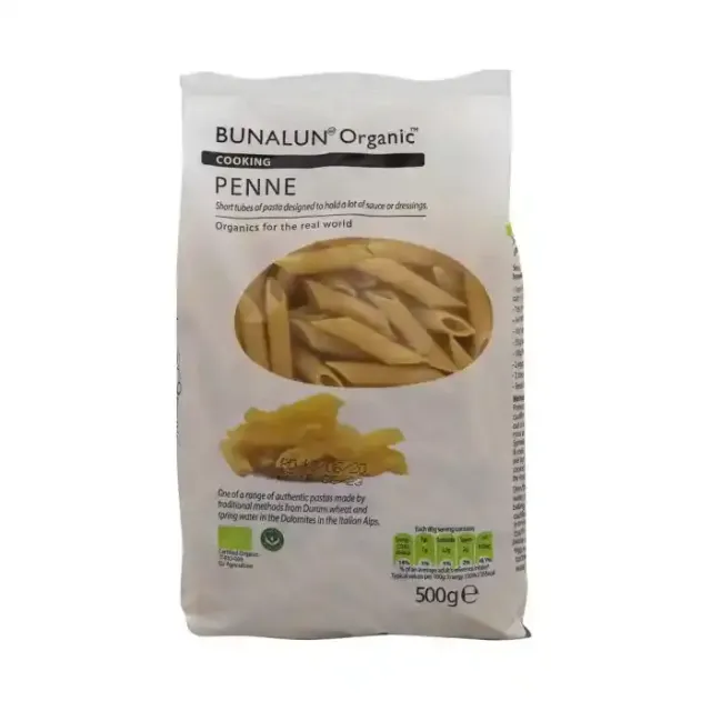 Bunalun Organic Pasta Penne 500G