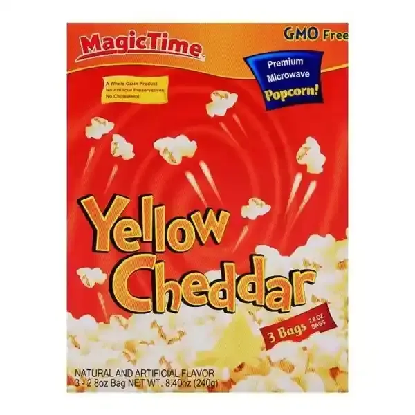 MAGIC TIME POPCORN Y/CHDR 240G