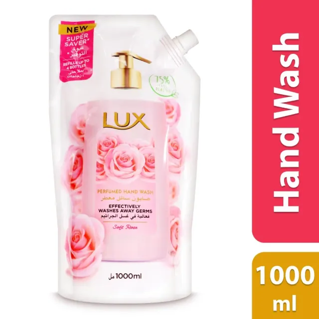 Lux Hand Wash Soft Touch Refill Pouch 1L