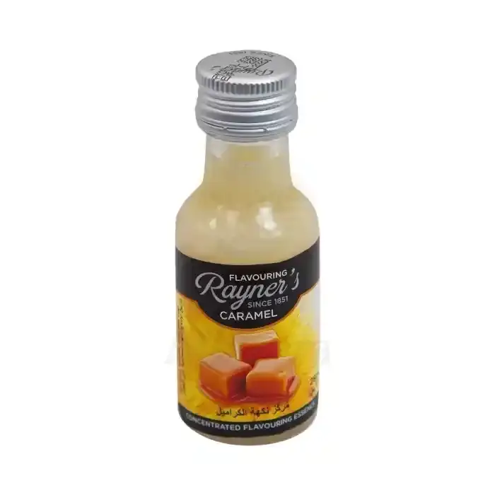 Rayners Caramel Flavouring Essence Bottle 28Ml