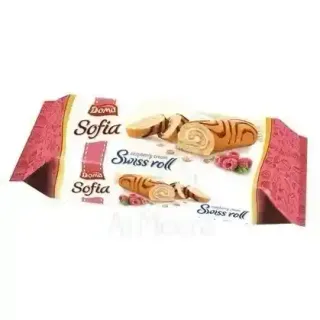 Doma Swiss Roll Sofia Raspberry 200G