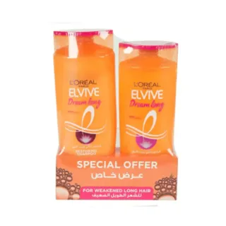 L'Oréal Elvive Dream Long Shampoo 400ml + Shampoo 200ml Special Price