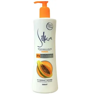 Silka Whitening Lotion Orange Papaya With SPF6 500ml