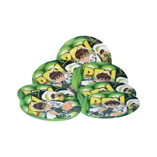 DISPOSABLE PAPER PLATE 7CM 12PCS H1-12