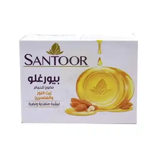 SANTOOR GLYCERINE SOAP 125GM