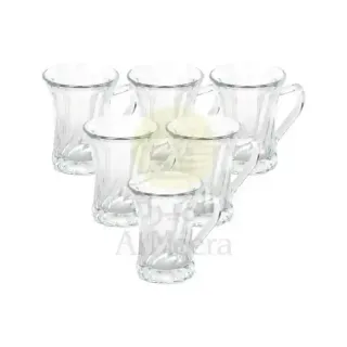 Duralex Istikan Clear Cup 80Ml 6Pcs Ist0001