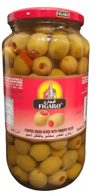 فيجارو زيتون أخضر محشي 920غ