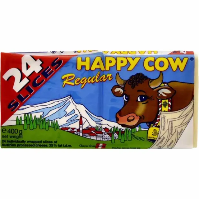 HAPPY COW REGULAR SLICES 400G