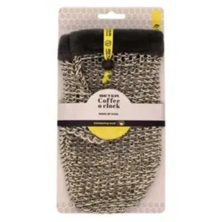 BETER COFFEE BATH GLOVE SISAL AND LINEN