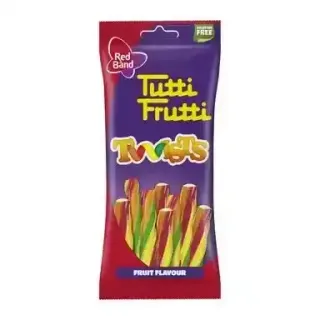 Red Band Tutti Frutti Twists Jelly 100g