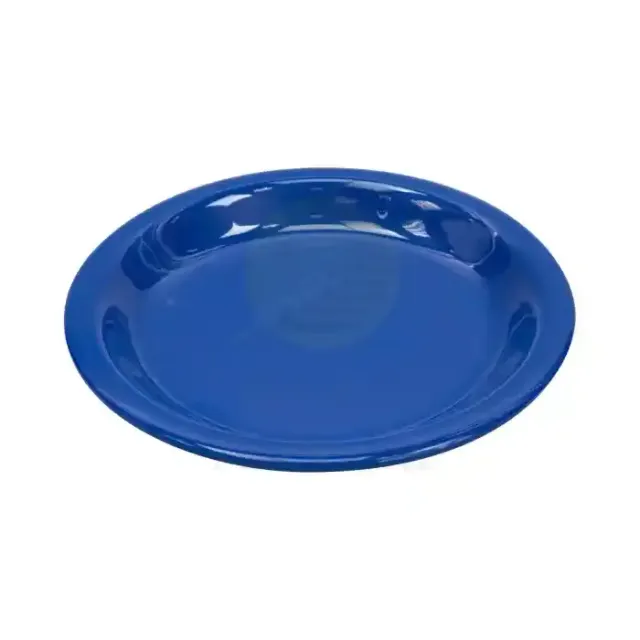 HOOVER BLUE DESSERT PLATE 20