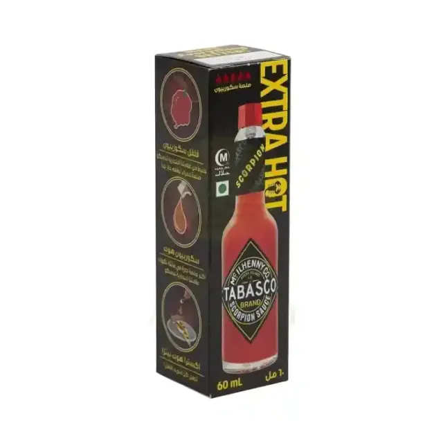TABASCO SCORPION SAUCE EXTRA HOT 60ML