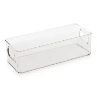 Harmony Acrylic Storage Bin - Clear, 25.5x7.6cm