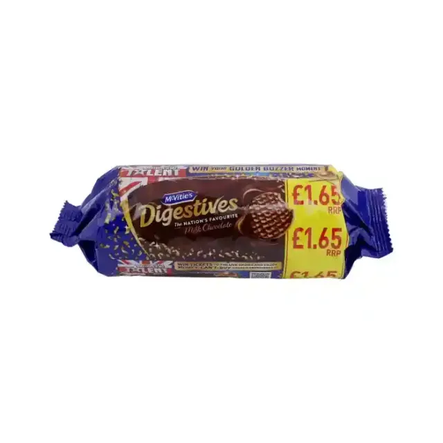 Mcvitie'S Digestive Biscuits Milk Chocolate 266G
